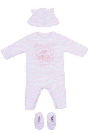 Set: onesie, hat and socks, zdjęcie 1 Set: onesie, hat and socks od Kenzo Kids